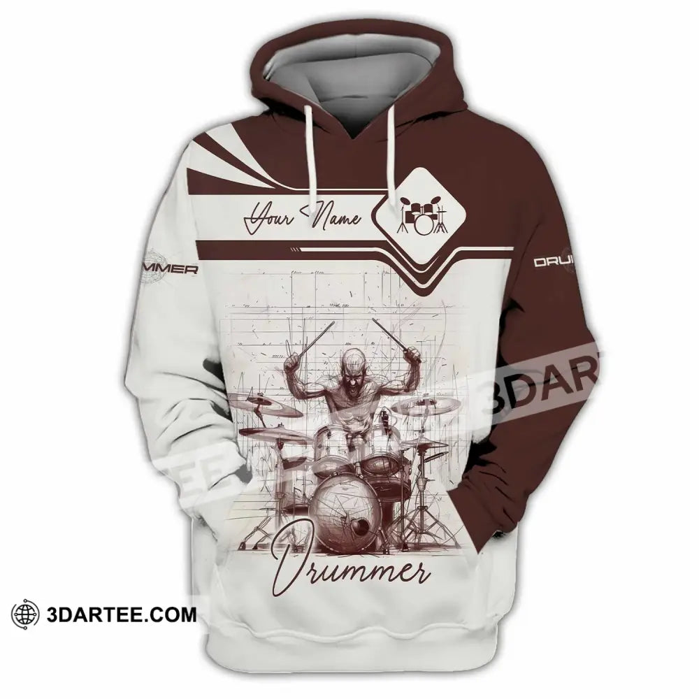 Unisex Shirt - Custom Drummer Shirt - Hoodie / S - T-shirt