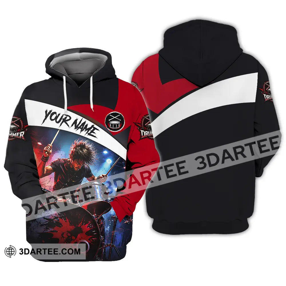 Unisex Shirt - Custom Drummer Shirt - Hoodie / S - T-shirt