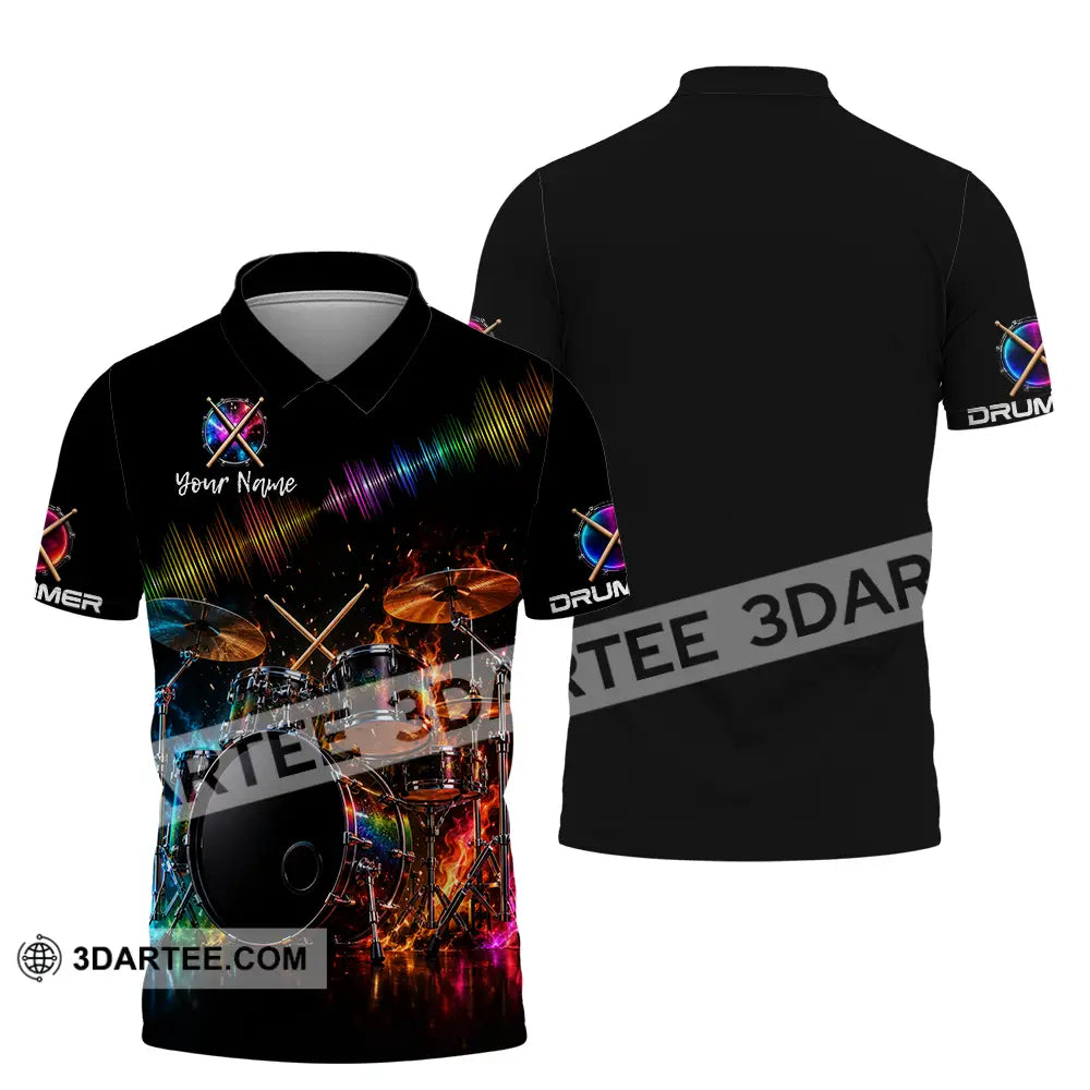 Unisex Shirt - Custom Drummer Shirt - Polo Shirt / S - T-shirt