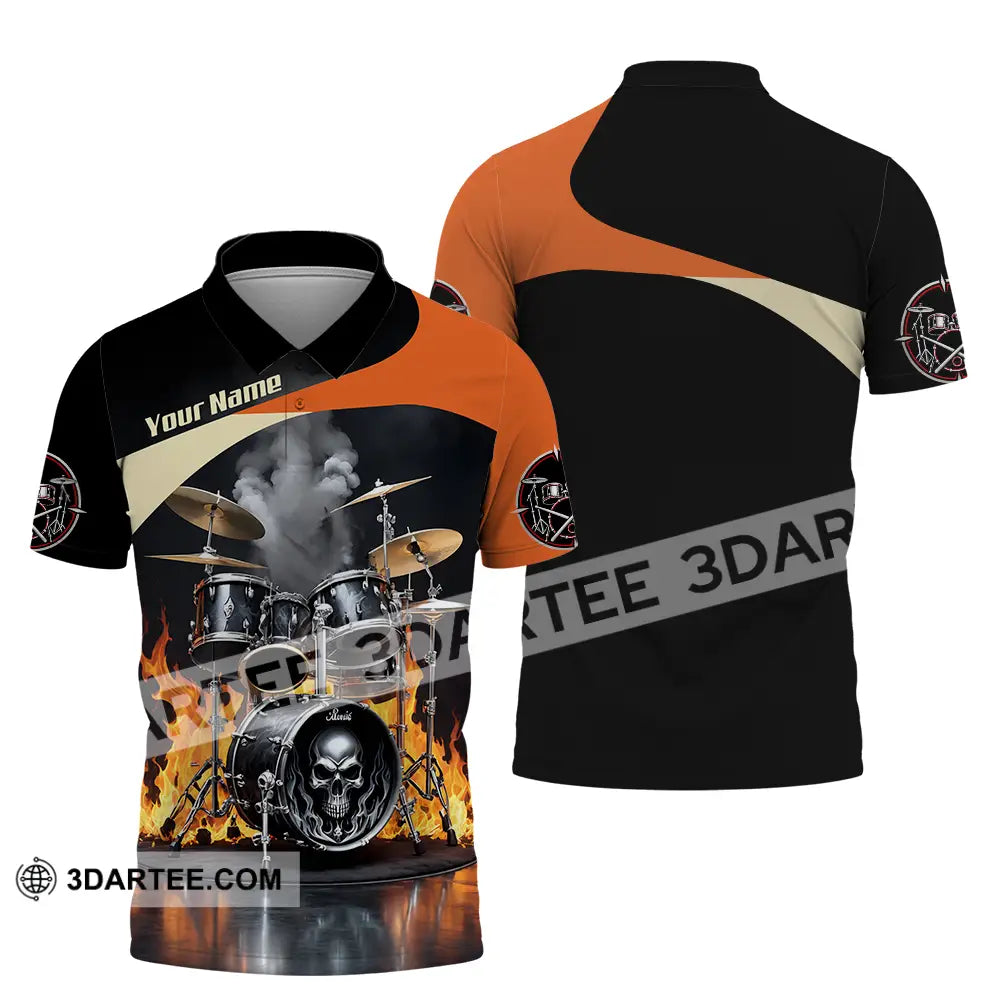 Unisex Shirt - Custom Drummer Shirt - Polo Shirt / S - T-shirt