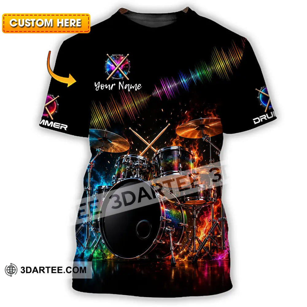 Unisex Shirt - Custom Drummer Shirt - T-shirt