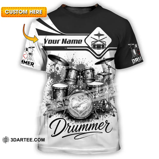 Unisex Shirt - Custom Drummer Shirt - T-shirt
