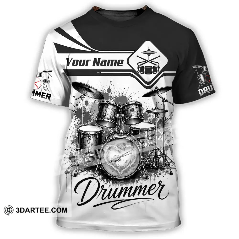Unisex Shirt - Custom Drummer Shirt - T-Shirt / S - T-shirt