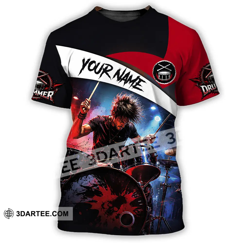 Unisex Shirt - Custom Drummer Shirt - T-Shirt / S - T-shirt