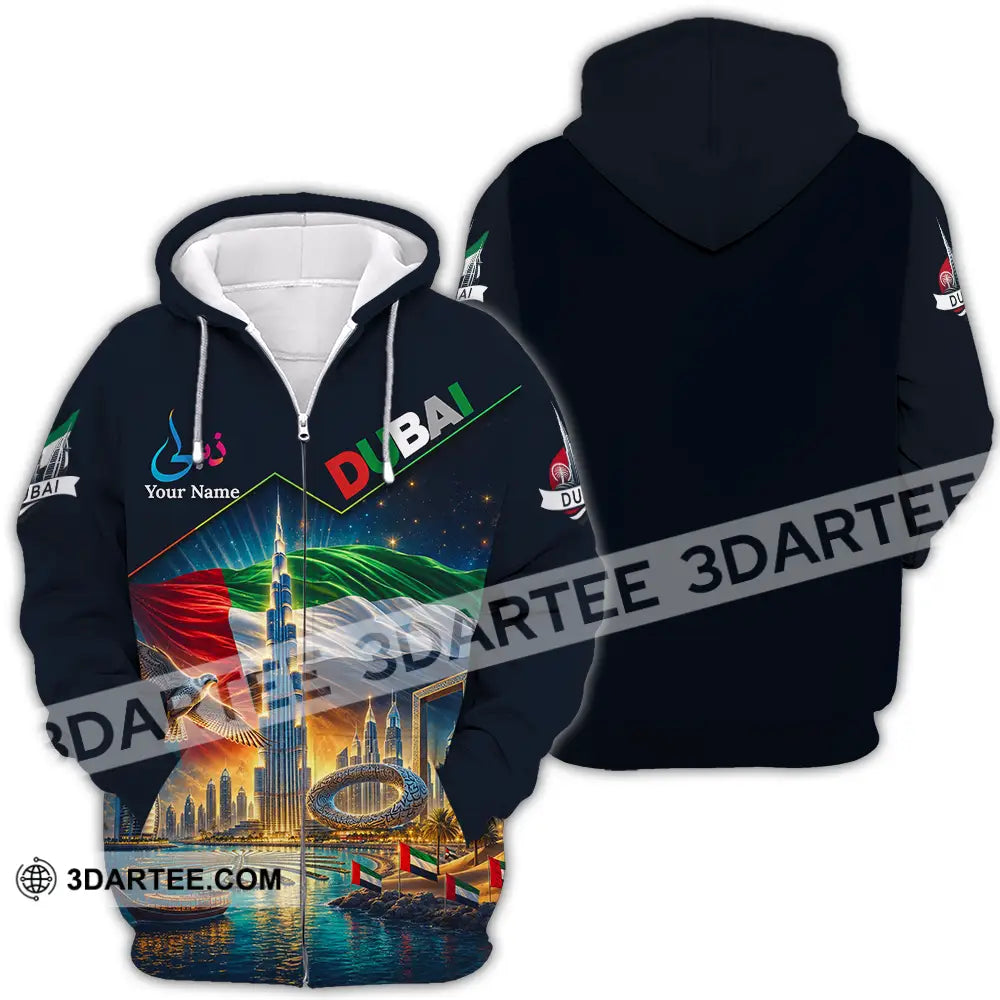 Unisex Shirt - Custom Dubai Shirt - Zipper Hoodie / S - T-shirt