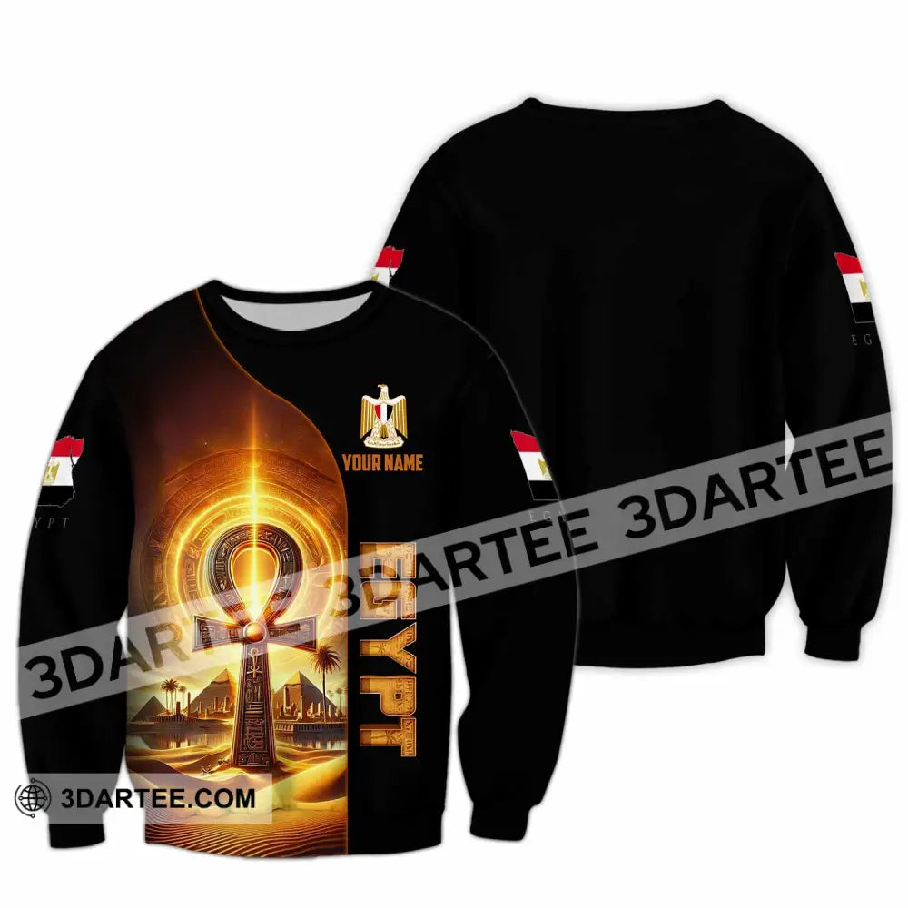 Unisex Shirt - Custom Egypt Shirt Long Sleeve / S T-shirt