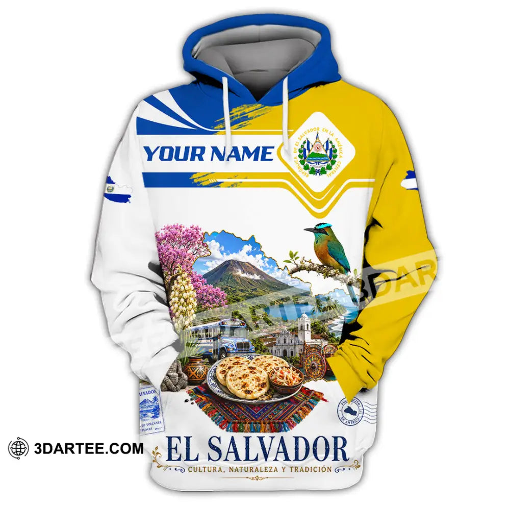 Unisex Shirt - Custom El Salvador Shirt - Hoodie / S - T-shirt