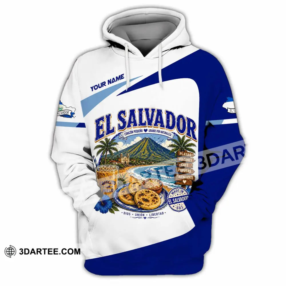 Unisex Shirt - Custom El Salvador Shirt - Hoodie / S - T-shirt