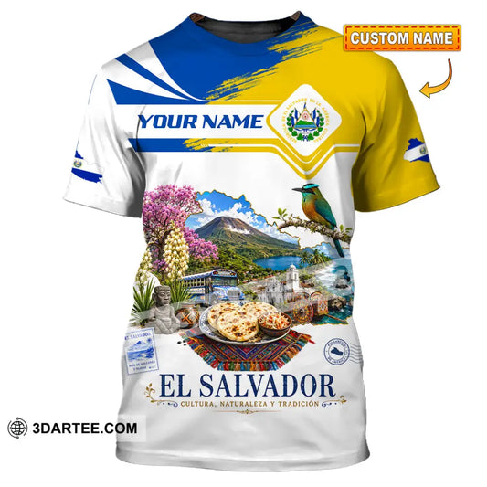 Unisex Shirt - Custom El Salvador Shirt - T-shirt