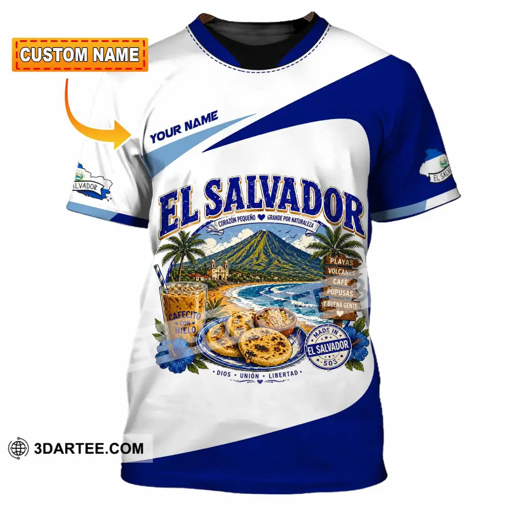 Unisex Shirt - Custom El Salvador Shirt - T-shirt