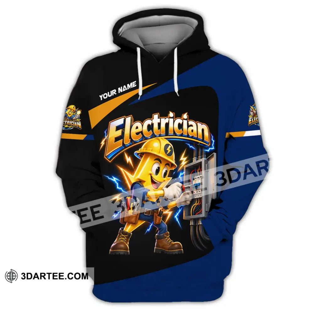 Unisex Shirt - Custom Electrician Shirt - Hoodie / S - T-shirt