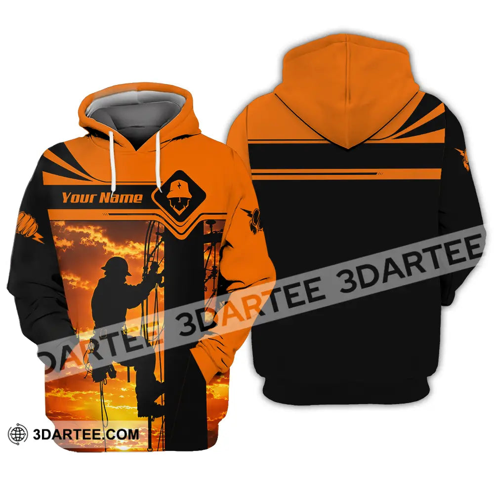 Unisex Shirt - Custom Electrician Shirt - Hoodie / S - T-shirt