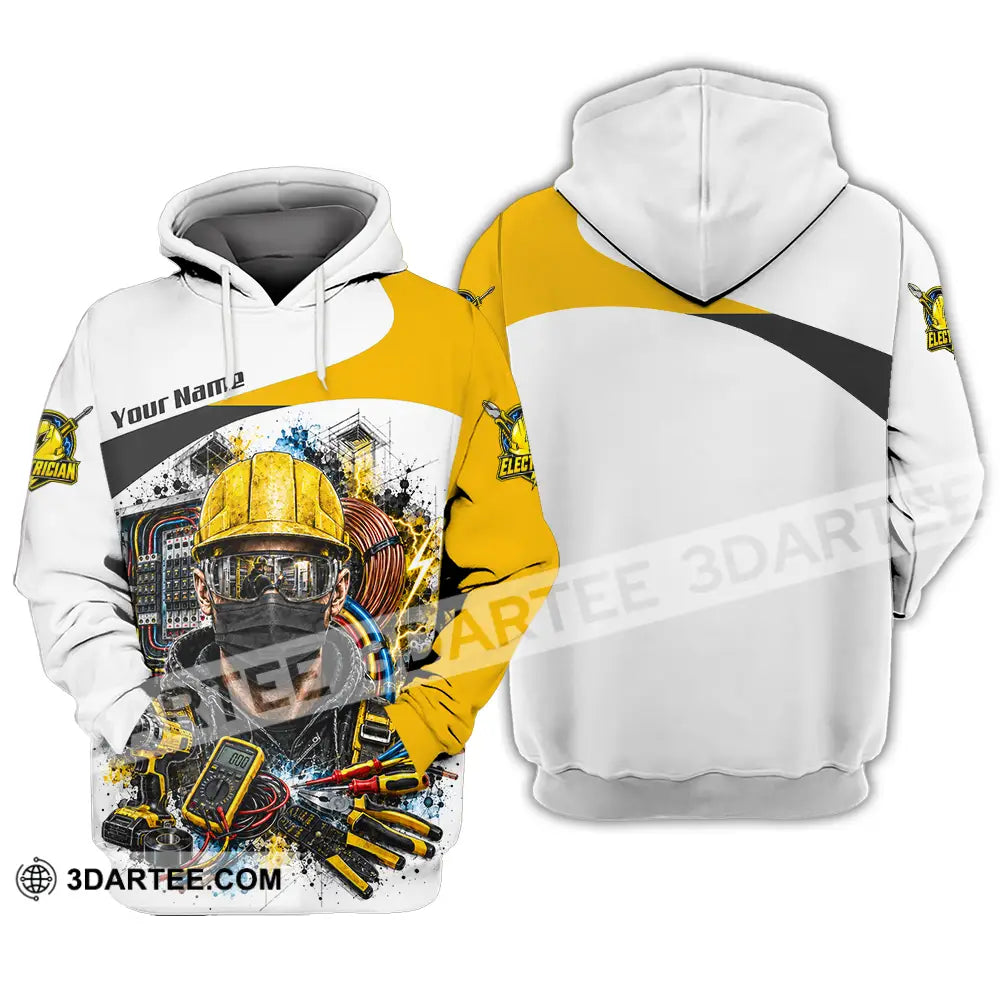 Unisex Shirt - Custom Electrician Shirt - Hoodie / S - T-shirt
