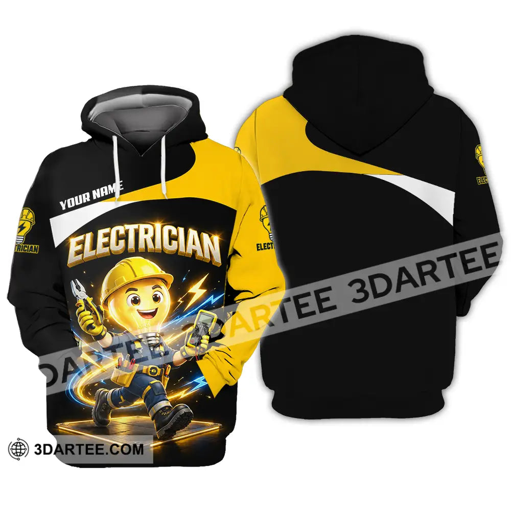 Unisex Shirt - Custom Electrician Shirt - Hoodie / S - T-shirt