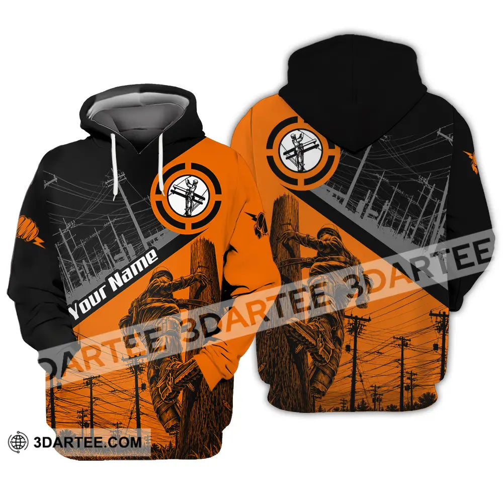 Unisex Shirt - Custom Electrician Shirt - Hoodie / S - T-shirt