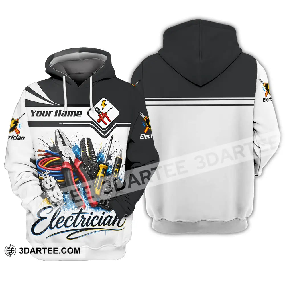 Unisex Shirt - Custom Electrician Shirt - Hoodie / S - T-shirt