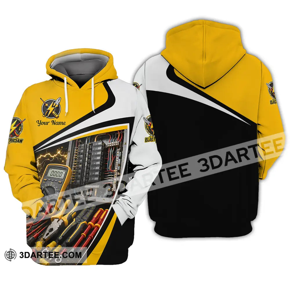Unisex Shirt - Custom Electrician Shirt - Hoodie / S - T-shirt