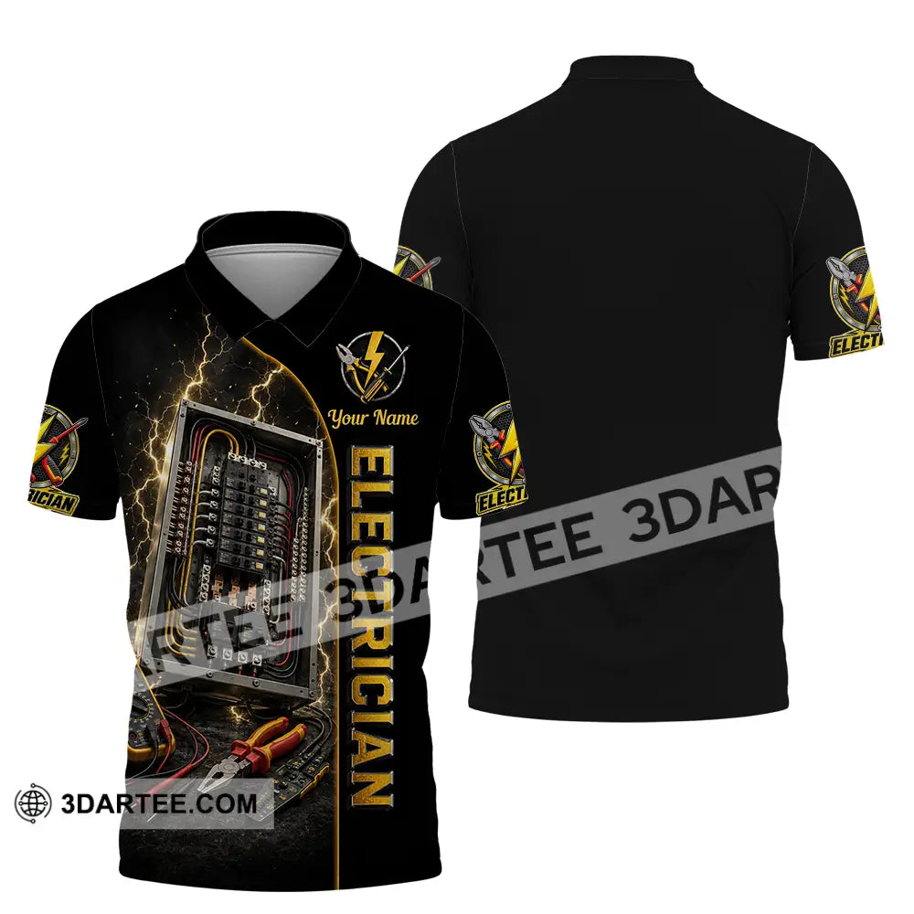 Unisex Shirt - Custom Electrician Shirt - Polo Shirt / S - T-shirt