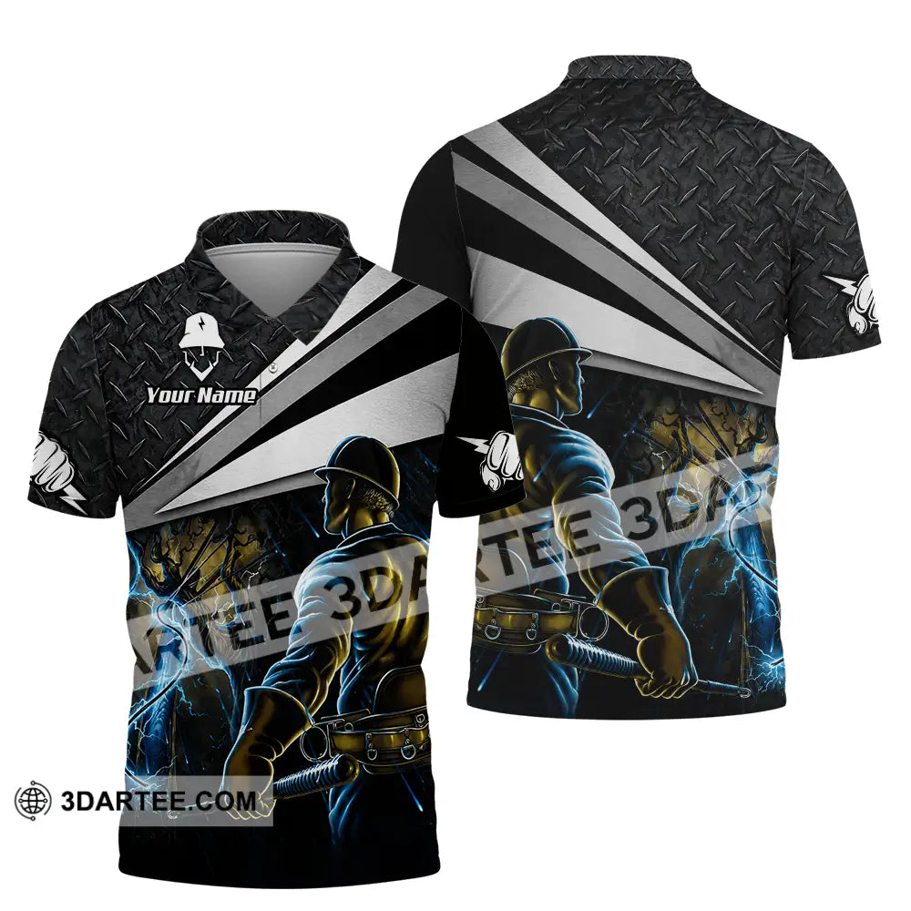 Unisex Shirt - Custom Electrician Shirt - Polo Shirt / S - T-shirt