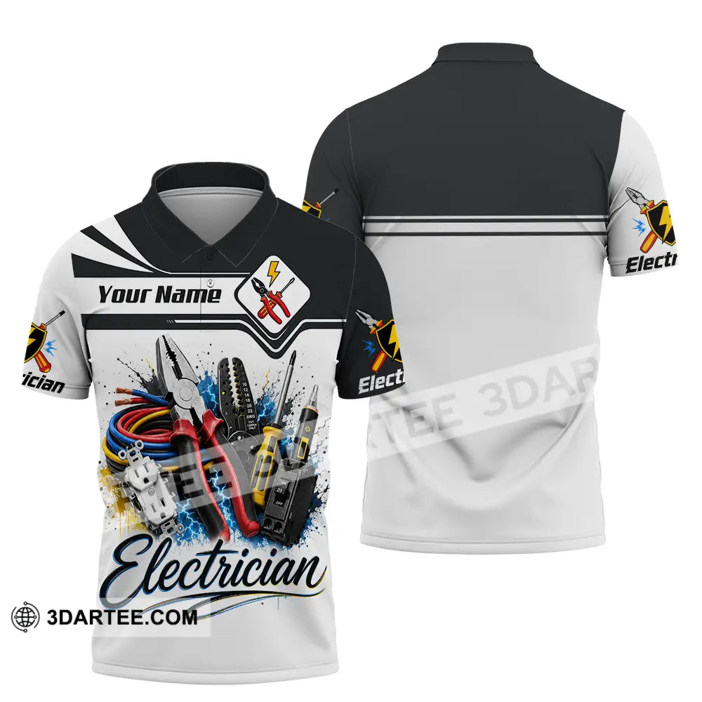 Unisex Shirt - Custom Electrician Shirt - Polo Shirt / S - T-shirt