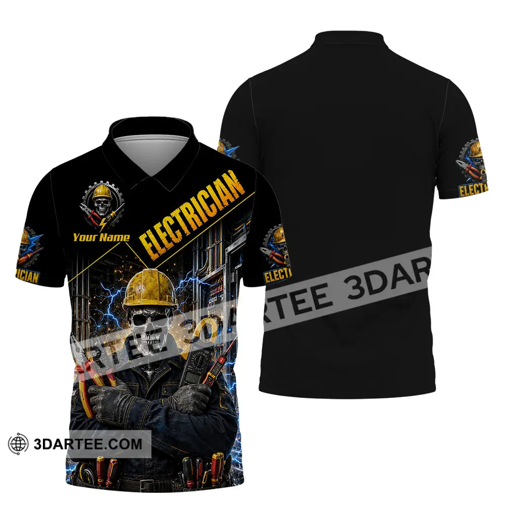 Unisex Shirt - Custom Electrician Shirt - Polo Shirt / S - T-shirt
