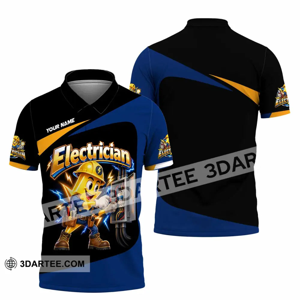 Unisex Shirt - Custom Electrician Shirt - Polo Shirt / S - T-shirt