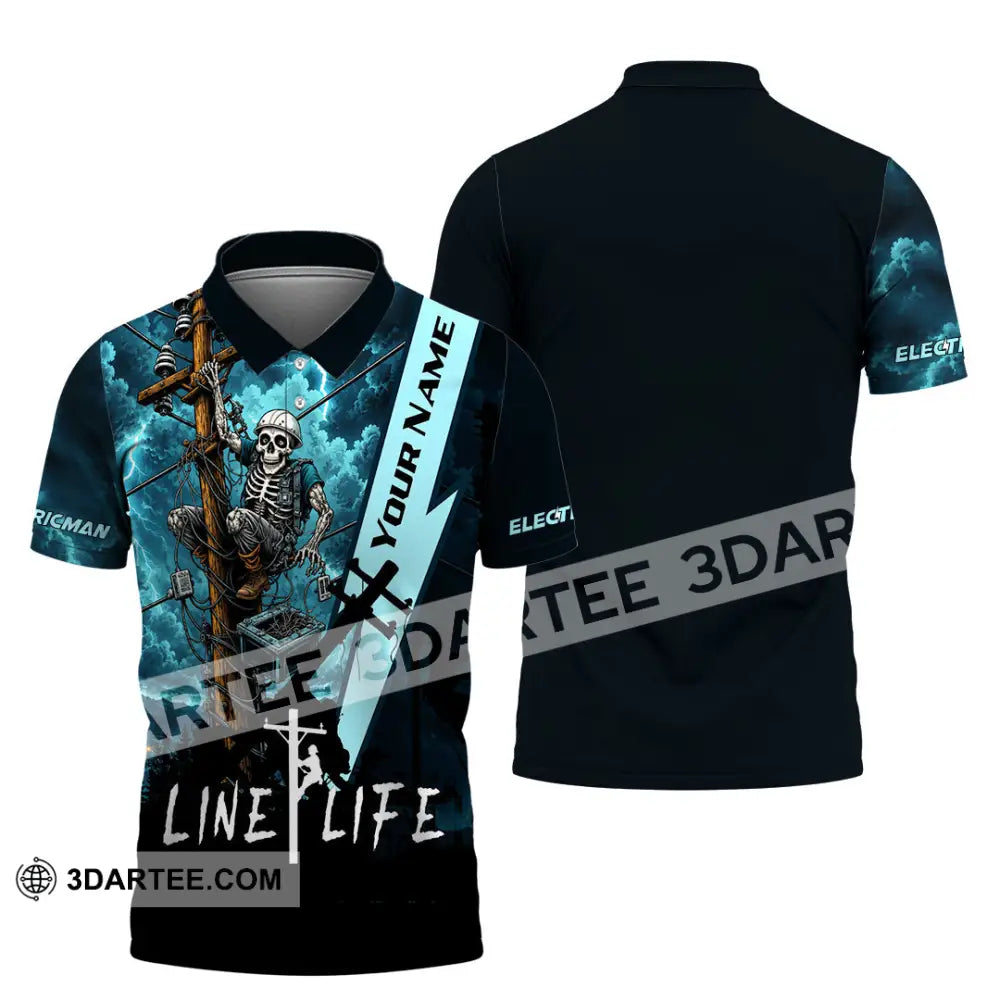 Unisex Shirt - Custom Electrician Shirt - Polo Shirt / S - T-shirt