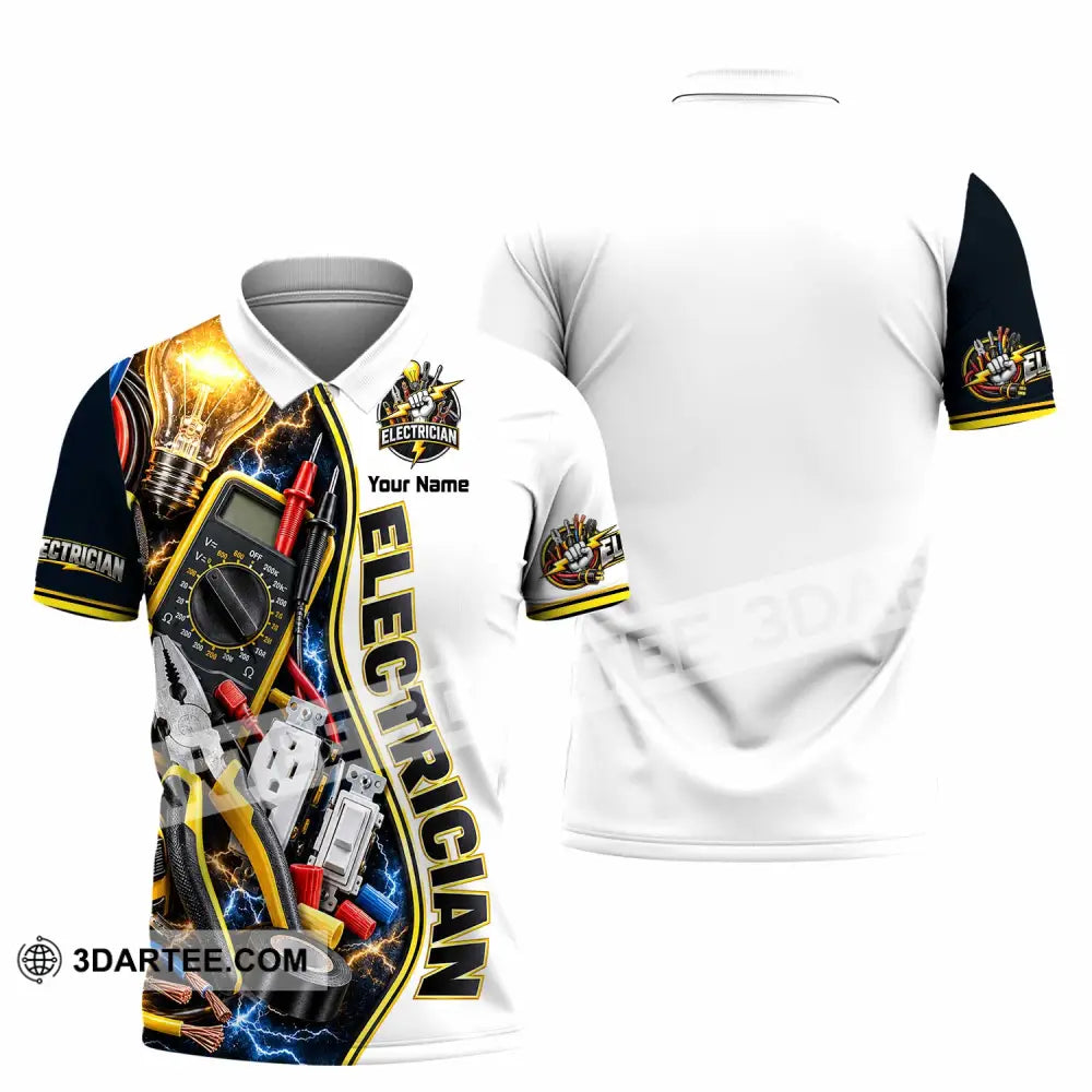Unisex Shirt - Custom Electrician Shirt - Polo Shirt / S - T-shirt