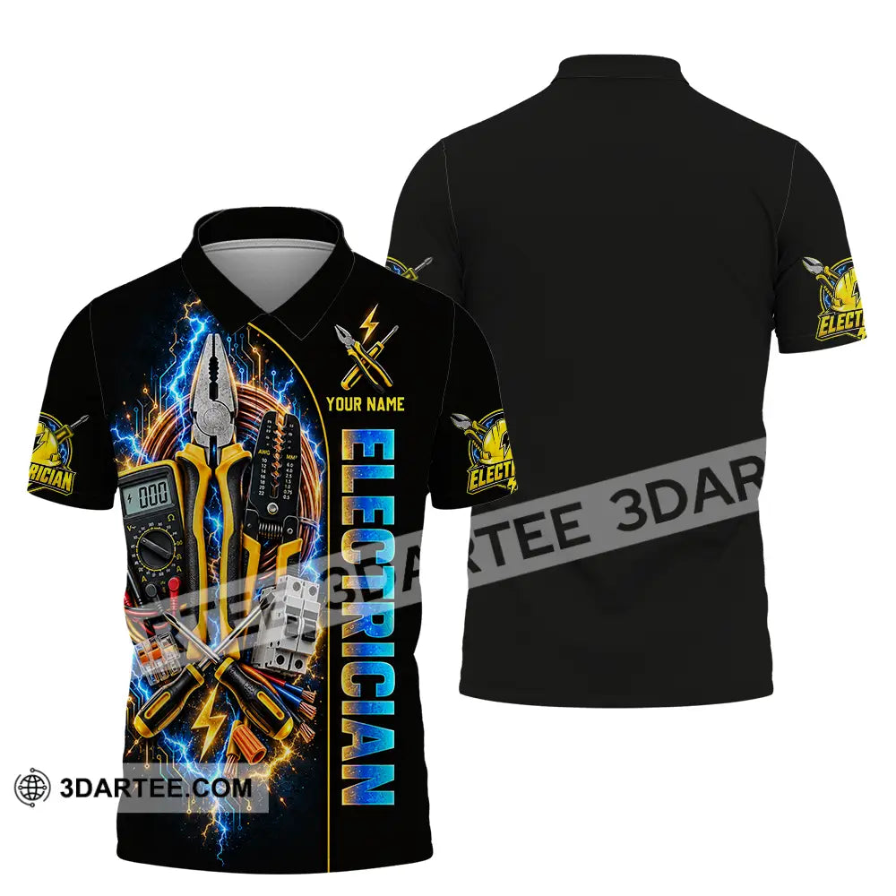 Unisex Shirt - Custom Electrician Shirt - Polo Shirt / S - T-shirt