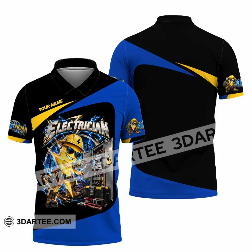 Unisex Shirt - Custom Electrician Shirt - Polo Shirt / S - T-shirt