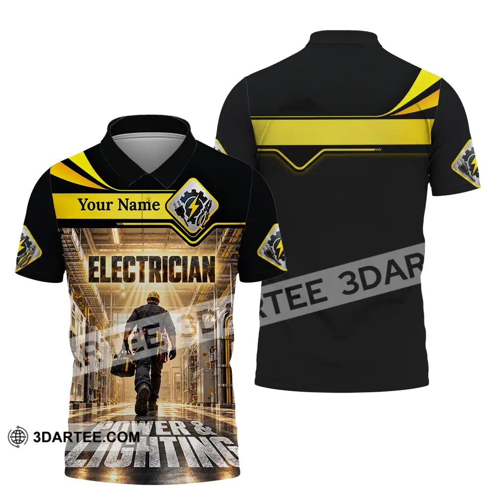 Unisex Shirt - Custom Electrician Shirt - Polo Shirt / S - T-shirt