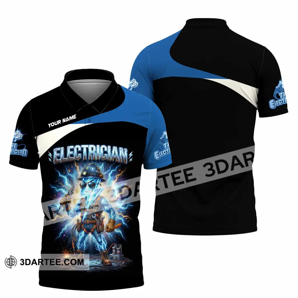 Unisex Shirt - Custom Electrician Shirt - Polo Shirt / S - T-shirt