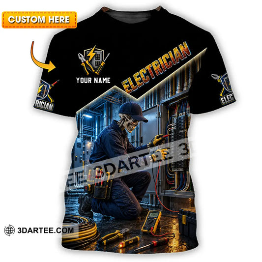 Unisex Shirt - Custom Electrician Shirt - T-shirt