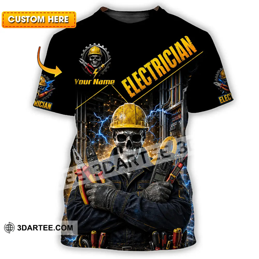 Unisex Shirt - Custom Electrician Shirt - T-shirt
