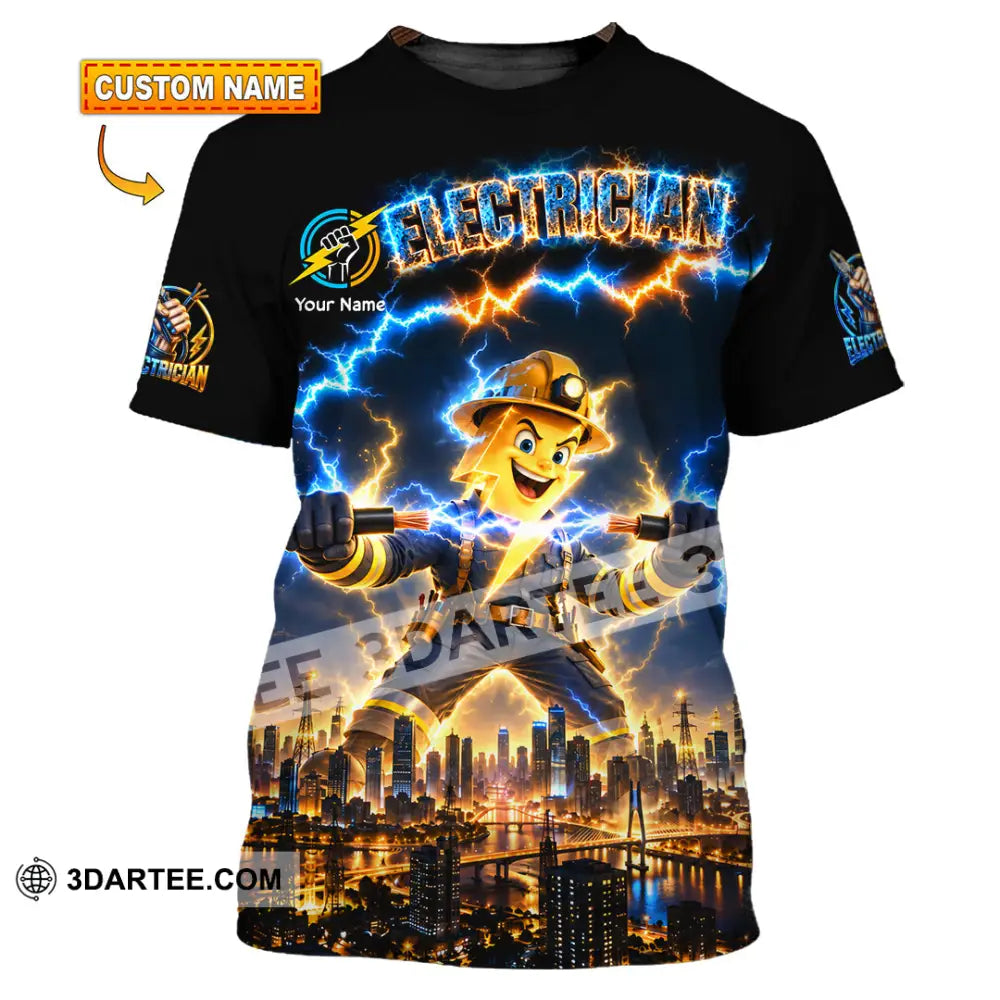 Unisex Shirt - Custom Electrician Shirt - T-shirt