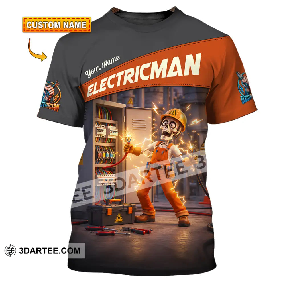 Unisex Shirt - Custom Electrician Shirt - T-shirt