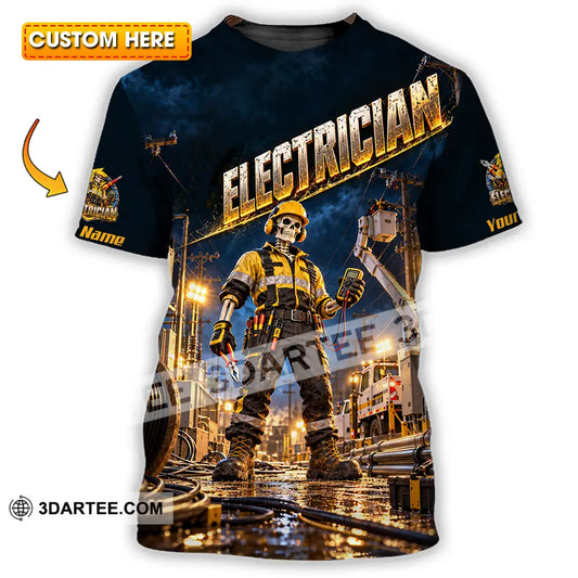 Unisex Shirt - Custom Electrician Shirt - T-shirt