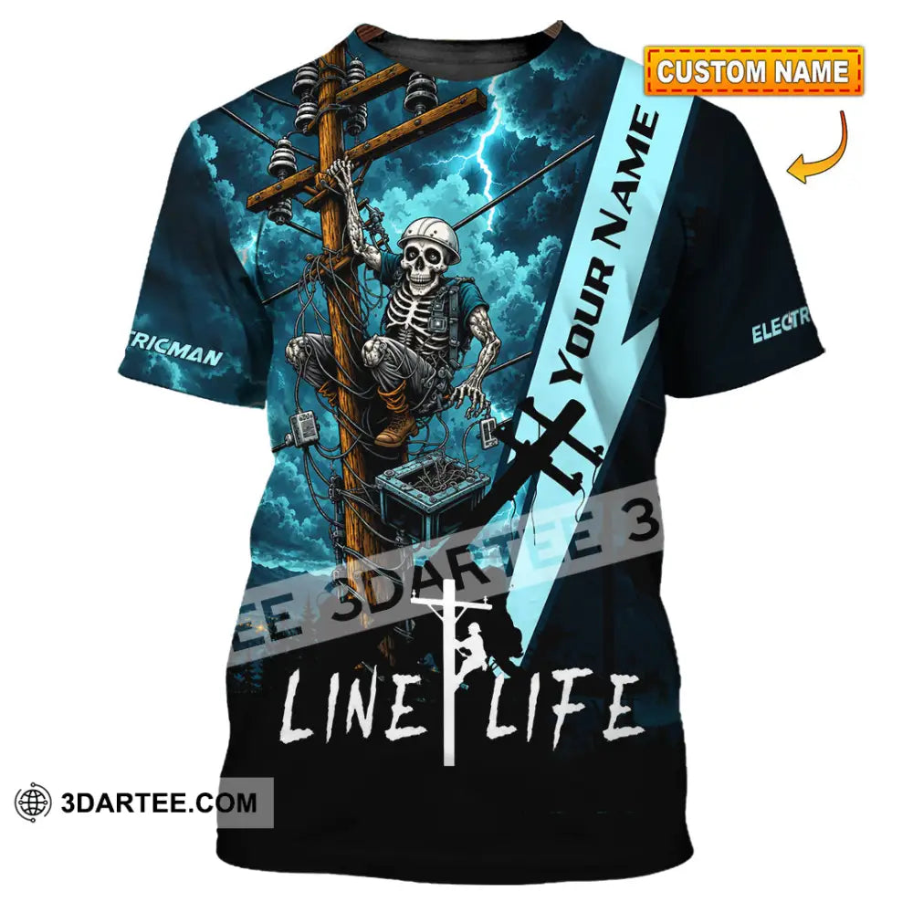 Unisex Shirt - Custom Electrician Shirt - T-shirt