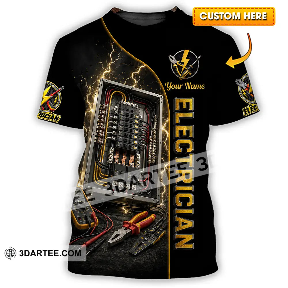 Unisex Shirt - Custom Electrician Shirt - T-shirt
