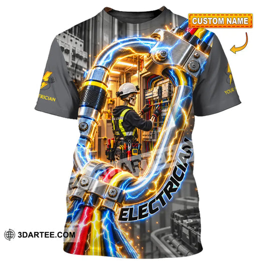 Unisex Shirt - Custom Electrician Shirt - T-shirt