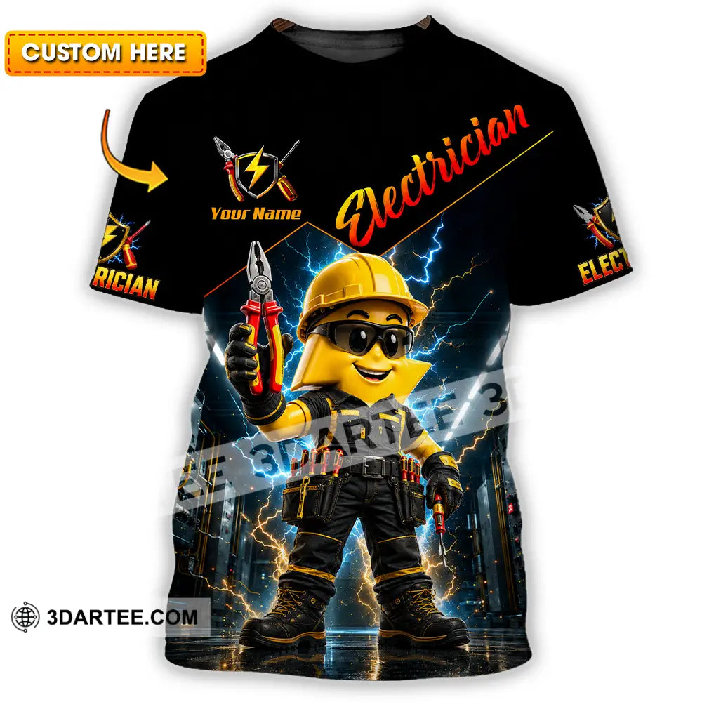 Unisex Shirt - Custom Electrician Shirt - T-shirt