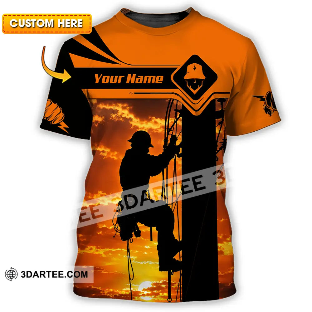 Unisex Shirt - Custom Electrician Shirt - T-shirt