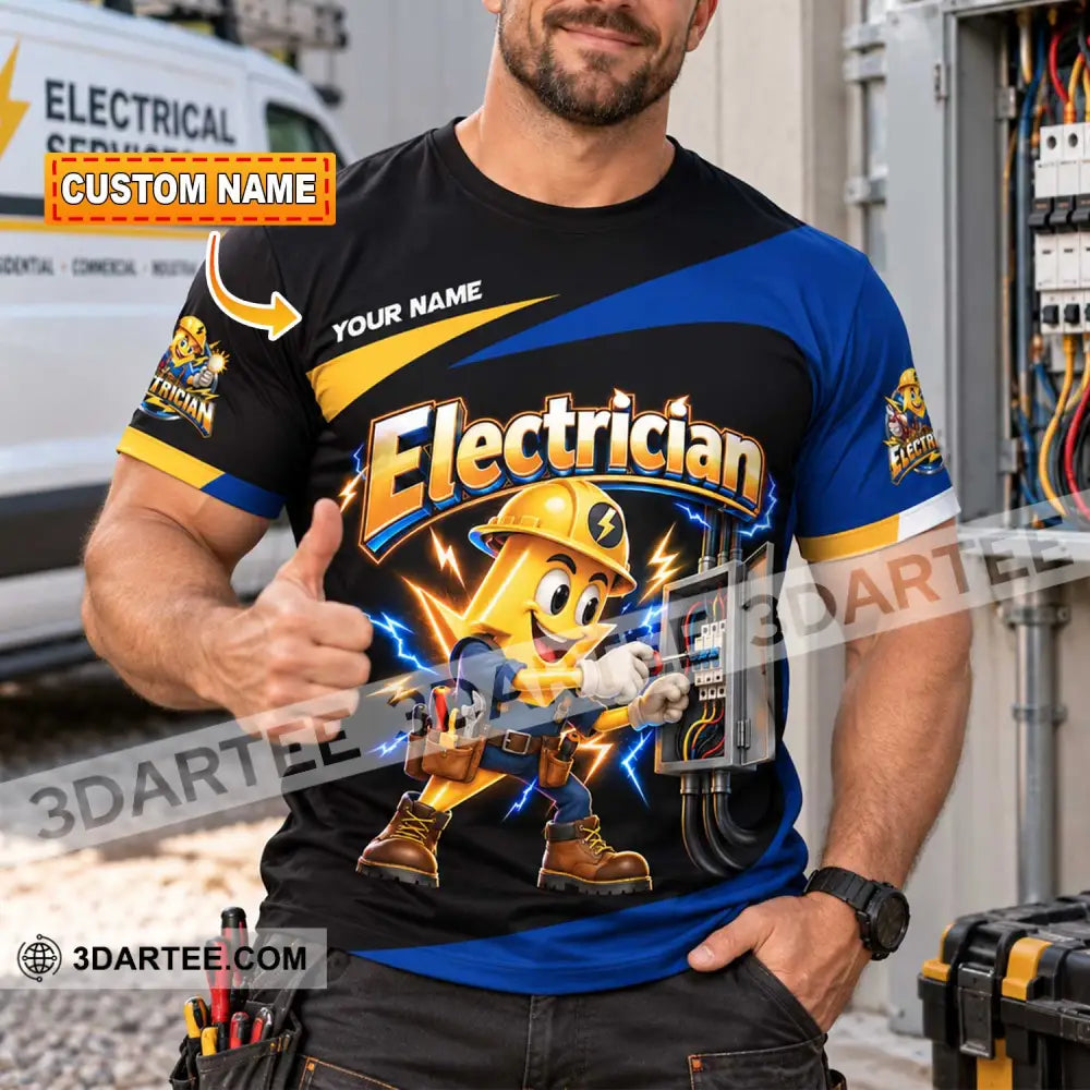 Unisex Shirt - Custom Electrician Shirt - T-shirt