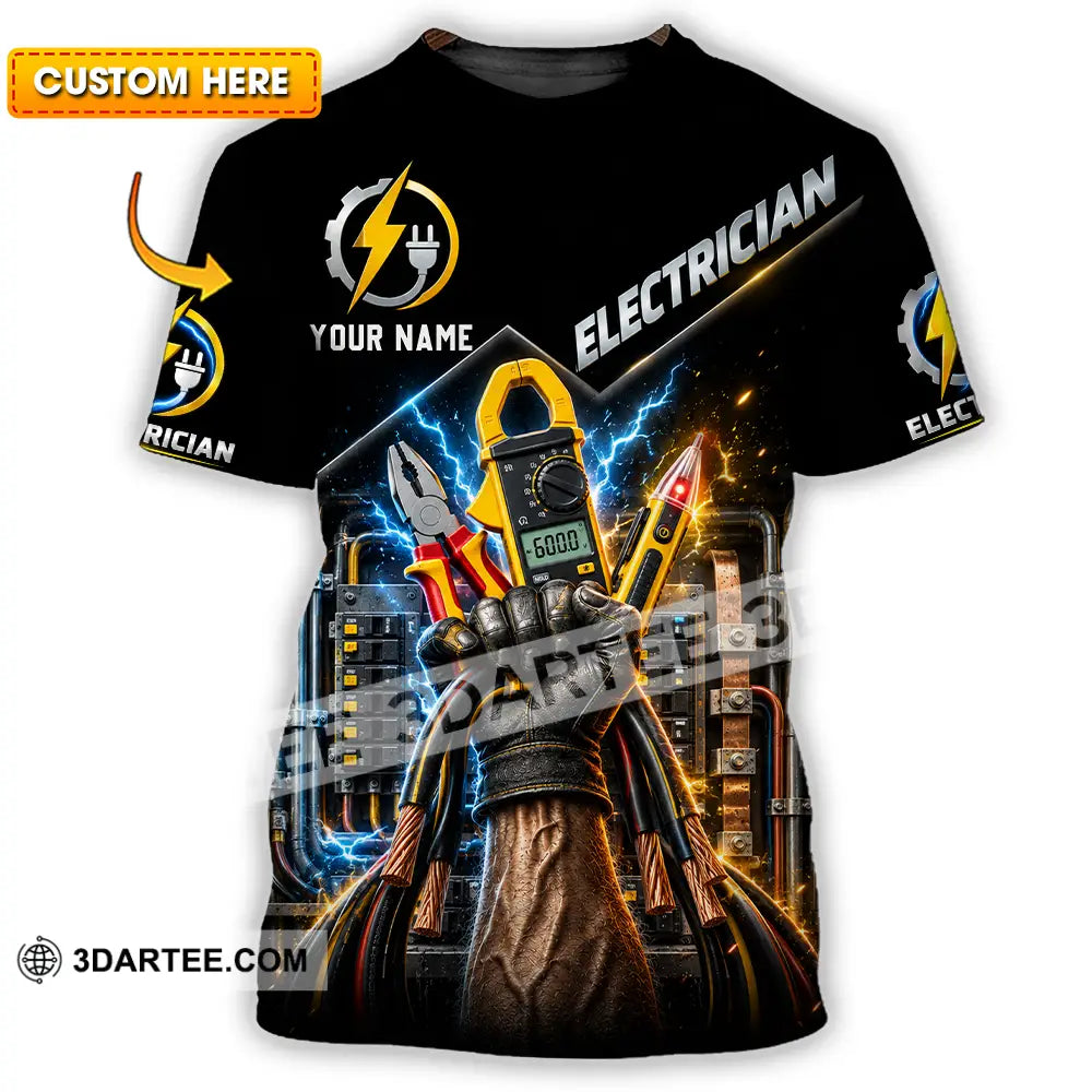 Unisex Shirt - Custom Electrician Shirt - T-shirt