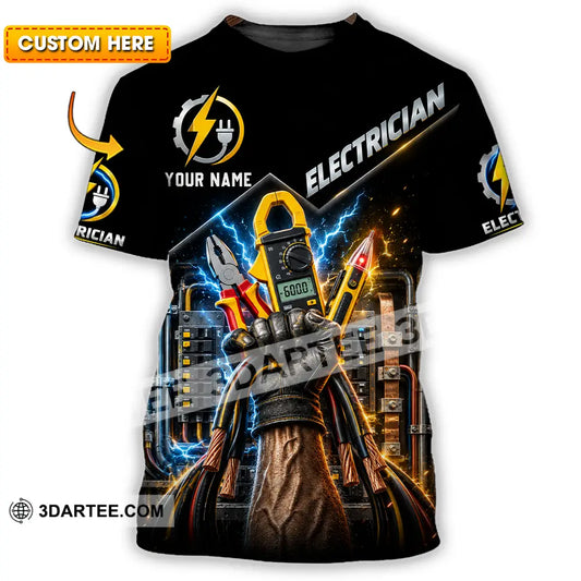 Unisex Shirt - Custom Electrician Shirt - T-shirt