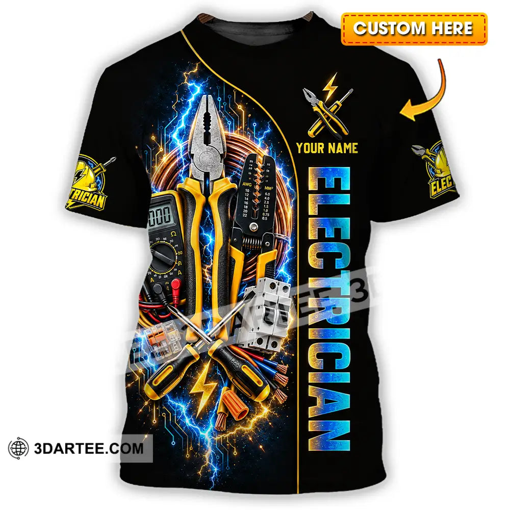 Unisex Shirt - Custom Electrician Shirt - T-shirt