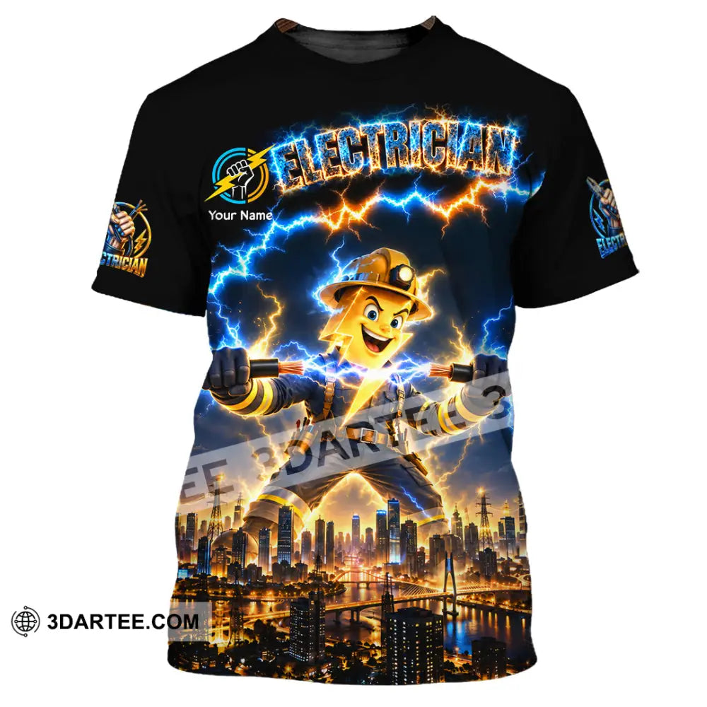 Unisex Shirt - Custom Electrician Shirt - T-Shirt / S - T-shirt