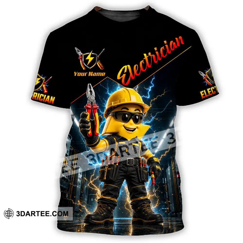 Unisex Shirt - Custom Electrician Shirt - T-Shirt / S - T-shirt