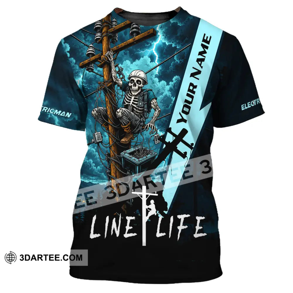 Unisex Shirt - Custom Electrician Shirt - T-Shirt / S - T-shirt