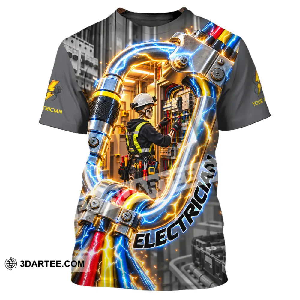 Unisex Shirt - Custom Electrician Shirt - T-Shirt / S - T-shirt
